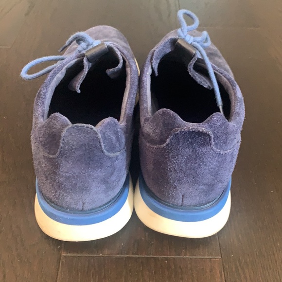 COLE HAAN Navy Blue Oxford Shoes ~ 9.5 M - Picture 2 of 4